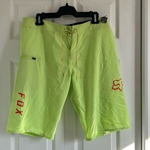 Fox racing neon bermuda